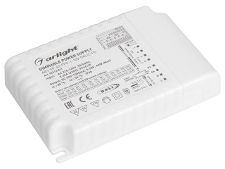 Блок питания ARJ-SP-40-PFC-1-10V-DALI2-PD (40W, 500-1050mA) (Arlight, IP20 Пластик, 5 лет)