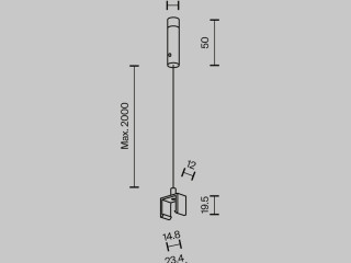 Комплектующие для трековой системы Technical TRA239SW-2B