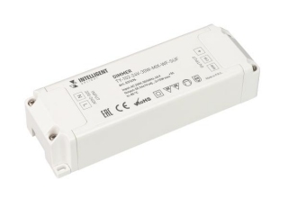 INTELLIGENT ARLIGHT Диммер TY-102-24V-30W-MIX-WF-SUF (230V, WIFI, 433MHz, 2x0.6A) (IARL, Пластик)