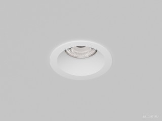 Встраиваемый светильник с тонкой декоративной рамкой. 
Минималистичный и современный дизайн делают светильник не заметным на потолке, а утопленное расположение источника света исключает слепящий эффект. 