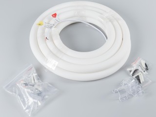 Лента герметичная MOONLIGHT-SIDE-A336-D25mm 24V Day4000 360deg (14.4 W/m, IP65, 2835, 5m, wire x2) (Arlight, Вывод боковой, 3 года)