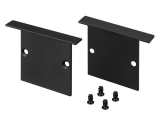 Заглушка SL-LINIA49S-F BLACK (Arlight, Металл)