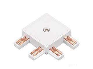 Коннектор угловой MAG-VIBE-CON-L90-POWER (WH) (Arlight, IP20 Металл, 5 лет)