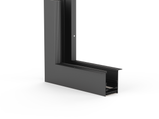 Коннектор угловой MAG-CON-4560-F-L90-INT (BK, 5LN, внутренний) (Arlight, IP20 Металл, 5 лет)