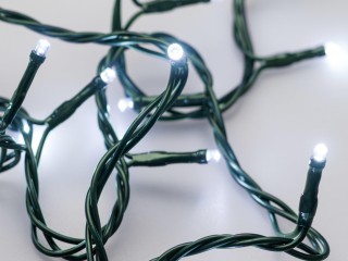 Светодиодная гирлянда ARD-STRING-HOME-5000-GREEN-50LED-STD WHITE (230V, 3.5W) (Ardecoled, IP20)