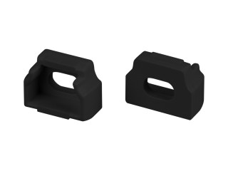 Заглушка СEIL-S12-SHADOW-20-SIDE BLACK с отверстием (Arlight, Пластик)