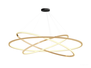 Светильник HOKASU Nimbus (GOLD/D830-1050-1250/LT70 — 3K/137,7W/120deg)