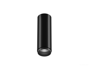 Накладной светильник HOKASU Tube Zoom (55-120/ral9005 – 10w/4090/12-50deg)