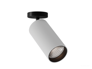 Накладной светильник HOKASU Tube ON (85-130/ral9003 – 20w/4090/15deg)