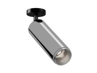 Накладной светильник HOKASU Tube ON Zoom (55-120/silver – 10w/4090/12-50deg)