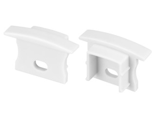 Заглушка LINE-2315-F с отверстием WHITE (Arlight, Пластик)