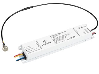 Блок аварийного питания ARJ-EMG-8W-INT (25-56V, 1.5H, LiFePO4) (Arlight, IP20 Металл, 5 лет)