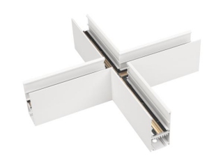 Коннектор крестовой MAG-CON-4592-X90 (WH) (Arlight, IP20 Металл, 5 лет)