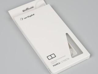 Рамка алюминиевая FRM-AKIRY-SFAL-2-SR (Arlight, -)