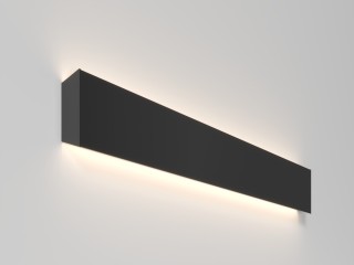 Профиль WALL-2575-DUAL-2000 ANOD BLACK (Arlight, Алюминий)