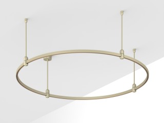 Основание ART-APRIORI-ROUND-ROD-400-R1200 (OG) (Arlight, IP20 Металл, 3 года)