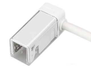 Коннектор питания ARL-MOONLIGHT-1712-CON-POWER-LR-WH (Arlight, Пластик)