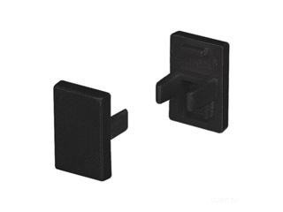 Заглушка SL-MINI-8-H12 BLACK глухая (Arlight, Пластик)