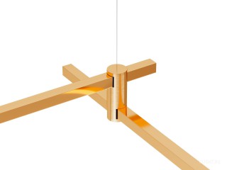 Угловое двойное крепление HOKASU PL (GOLD)