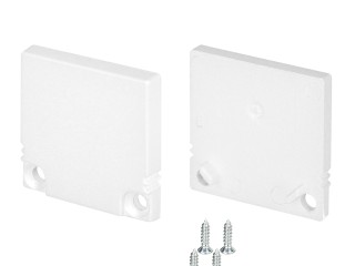 Заглушка SL-SLIM20-H20 WHITE глухая  (Arlight, Пластик)