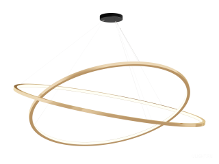 Светильник HOKASU Nimbus (GOLD/D1050-1250/LT70 — 4K/101,2W/120deg)