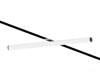 Светильник HOKASU OneLine D30 y (ral9005/4K/LT70/15w – 600mm/355deg)
