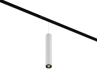 Светильник HOKASU OneLine Tube Hang Zoom (RAL9003+B/D55/320mm — 4K/10W/12-50deg)