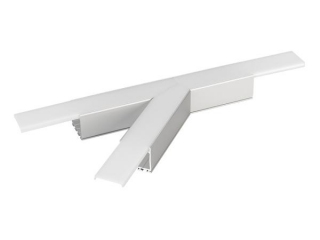 Тройник PLS-LOCK-H25-T135L левый (с экраном MAT-L) (Arlight, Металл)