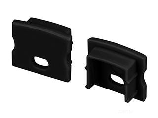 Заглушка LINE-1715 с отверстием BLACK (Arlight, Пластик)