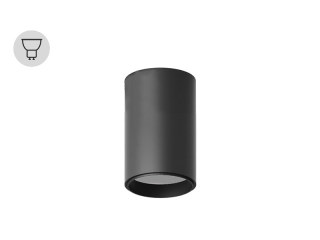 Накладной светильник HOKASU Trunk (RAL9005/D55 — GU10)