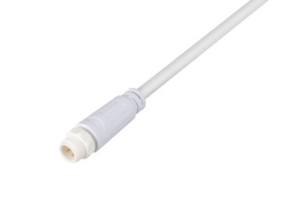 Коннектор питания MOONLIGHT-SPI/DMX-CON-POWER-MALE-WH (Arlight, IP67 Пластик, 3 года)