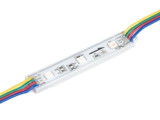 Модуль управляемый SPI-B3 12V RGB-RAM (0.6W, IP66, 120 deg) (Arlight, Пластик, 3 года)