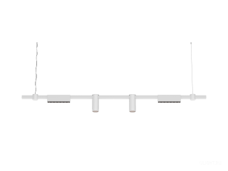 Подвесной светильник HOKASU PL10 (RAL9003/1500mm – 190mm/40deg – D55/140mm – 4K/27W)