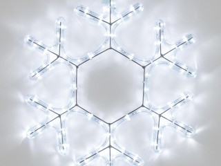 Фигура ARD-SNOWFLAKE-M7-450x375-108LED White (230V, 6.5W) (Ardecoled, IP65)