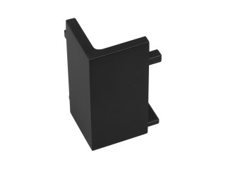 Внутренний угол PLINTUS-H40 BLACK  (Arlight, Металл)