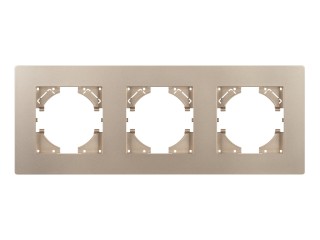 Рамка пластиковая FRM-PERIO-PL-3-GD (Arlight, -)