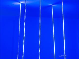 Светодиодная гирлянда ARD-ICEFALL-CLASSIC-D12-1000-5PCS-CLEAR-120LED-LIVE BLUE (230V, 11W) (Ardecoled, IP65)