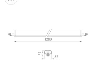 Светильник ALT-TUBULAR-MOTION-1200-28W Day4000 (WH, 120 deg, 230V) (Arlight, IP65 Пластик, 5 лет)