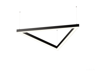 Светильник HOKASU Delta 35/40 (RAL9005/3x632/LT70 — 4K/42W)