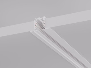 Трек встраиваемый LGD-4TR-TRACK-F-3000-WH-M (D) (Arlight, IP20 Металл, 3 года)