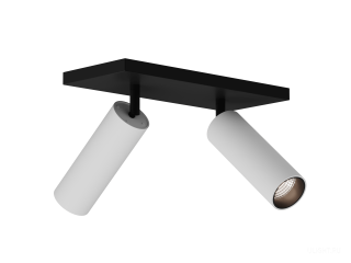 Накладной Светильник HOKASU Tube DUO (55-120/ral9003 – 20w/4090/10deg)