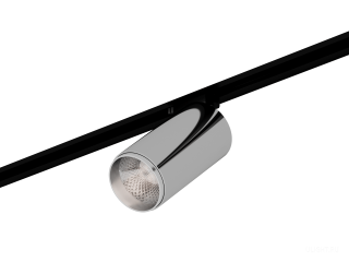 Трековый светильник HOKASU Tube Zoom TR2 (85-160/silver – 30w/4090/12-50deg)