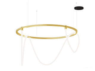 Подвесной светильник HOKASU PL8 (GOLD/1250mm — 4K/110W/5000mm)