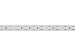 Лента RTW 2-5000PGS 24V Yellow 2x (5060, 300 LED, LUX) (Arlight, 14.4 Вт/м, IP67)