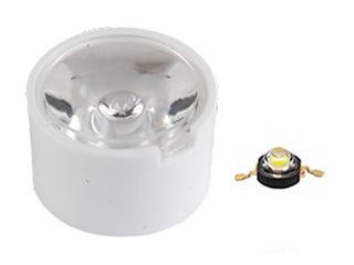 Линза 30DH1W (30°, Emitter, white) (Turlens, -)