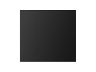 INTELLIGENT ARLIGHT Накладка панели KNX-23-3G-SUF Black (Backlight) (IARL, IP20 Металл, 2 года)