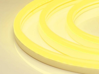Лента герметичная WAVE-SIDE-A120-12x25mm 230V Yellow (12 W/m, IP67, 50m, wire x2) (Arlight, Грибовидная форма)