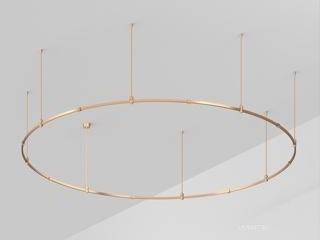 Основание ART-APRIORI-ROUND-ROD-800-R3000 (GD) (Arlight, IP20 Металл, 3 года)