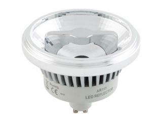 Лампа AR111-FORT-GU10-15W-DIM Day4000 (Reflector, 24 deg, 230V) (Arlight, Металл)