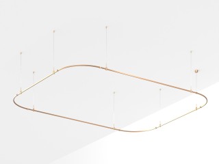 Основание ART-APRIORI-RECTANGLE-SOFT-HANG-4500x3500 (GD) (Arlight, IP20 Металл, 3 года)